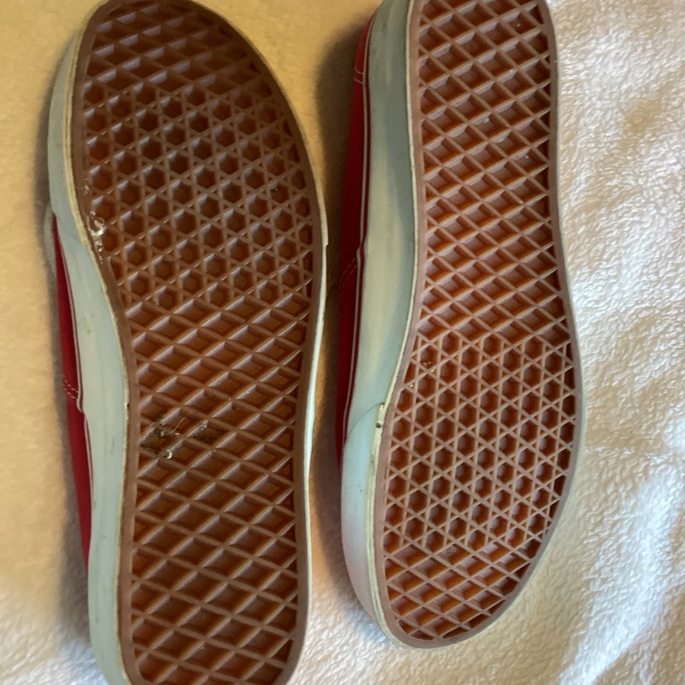 Red Vans - Picture 2 of 4